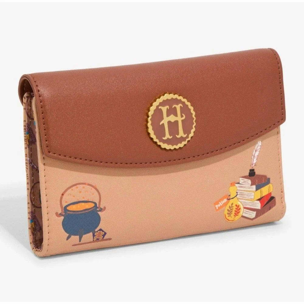 NEW Loungefly Harry Potter Back To School Backpack‎ With Wallet SET + 5 PINS